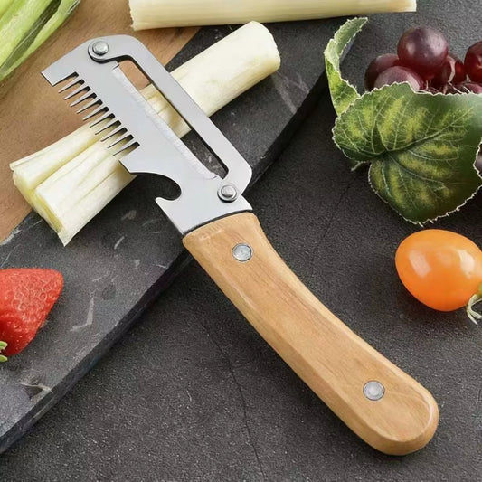 The Safe-Grip Stainless Steel Peeler: Peel Faster, Waste Less