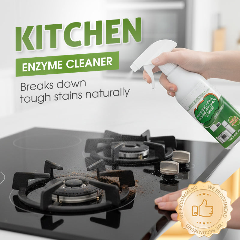 💐Save 20% on 2-Pack🍋 Kitchen Enzyme Cleaner – Powerful Degreasing, Long-Lasting Freshness 🍋🧽【Flash Sale】