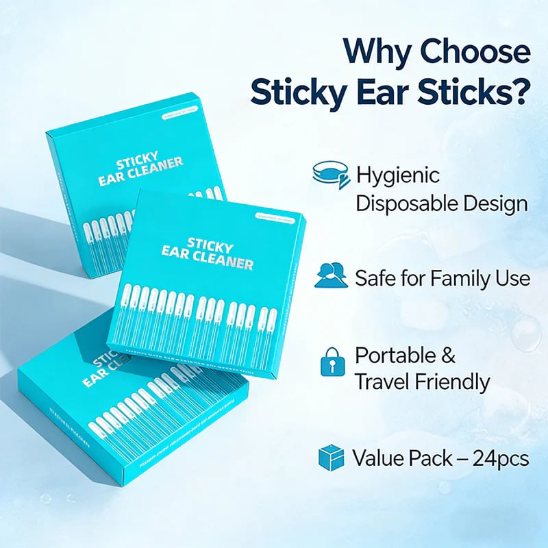 [ACHETEZ 2 ET OBTENEZ 20% DE RÉDUCTION SUPPLÉMENTAIRE] Bâtonnets nettoyants pour les oreilles - Doux et efficaces