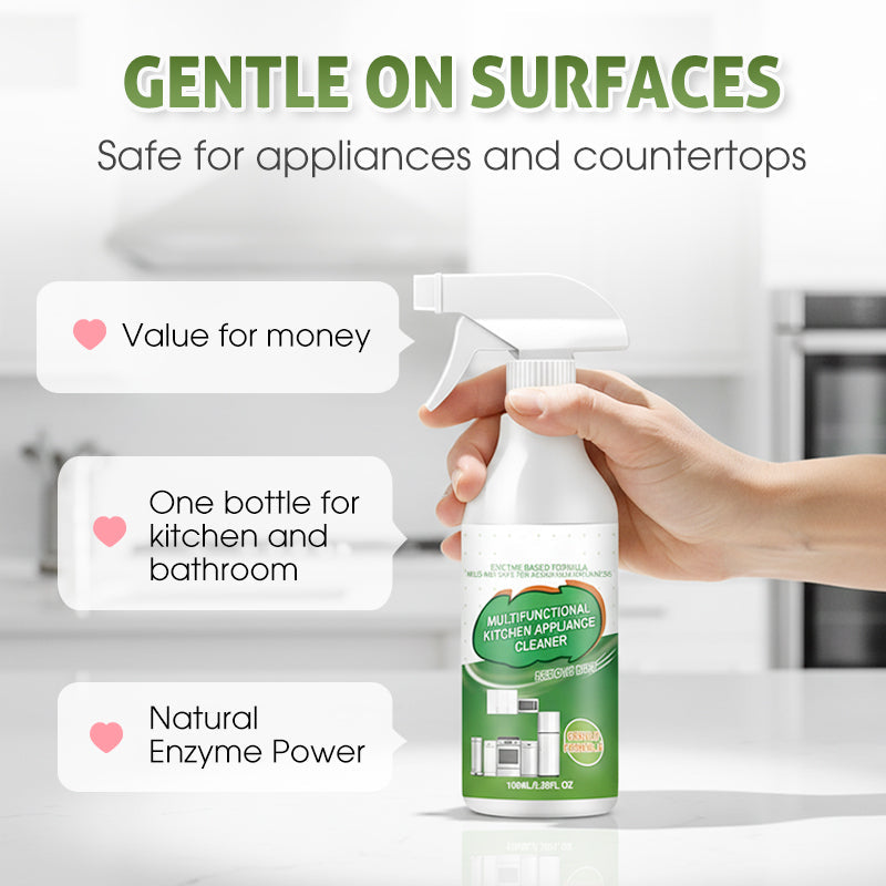 💐Save 20% on 2-Pack🍋 Kitchen Enzyme Cleaner – Powerful Degreasing, Long-Lasting Freshness 🍋🧽【Flash Sale】