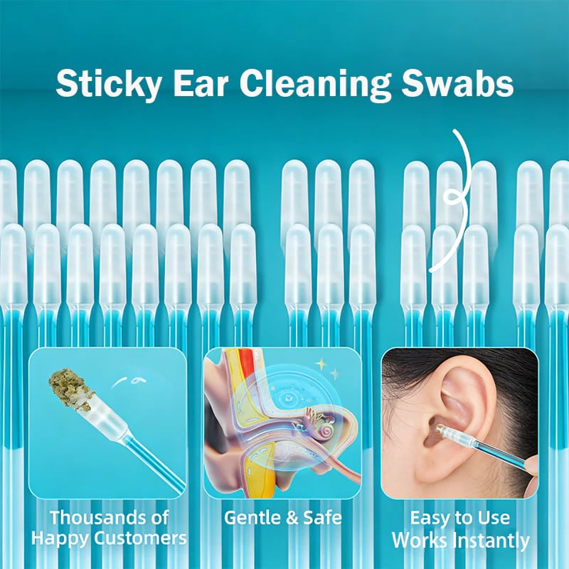 [ACHETEZ 2 ET OBTENEZ 20% DE RÉDUCTION SUPPLÉMENTAIRE] Bâtonnets nettoyants pour les oreilles - Doux et efficaces