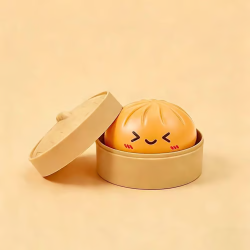 Buy 1 Get 1 Free: Mystery Dumpling Squishy Fidget Toy – Stress-Relieving Blind Box Bun Collectible