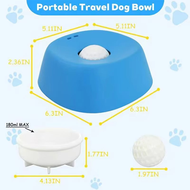 [BUY 2 AND GET AN EXTRA 20% OFF] 2-in-1 Slow Feeder Dog Bowl &amp; Lick Mat | Anti-Choking Pet Bowl for Liquid Treats, Yogurt &amp; Bone Broth - Non-Slip, 3/4 Cup
