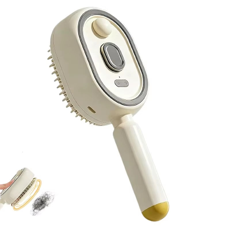 Buy 2 Get an Extra 20% Off🔥🔥Electric Spray Air Cushion Massage Comb | Infrared Red Blue Light Hair Growth Scalp Massager | 3-in-1 Smart Anti-Static Detangling Brush