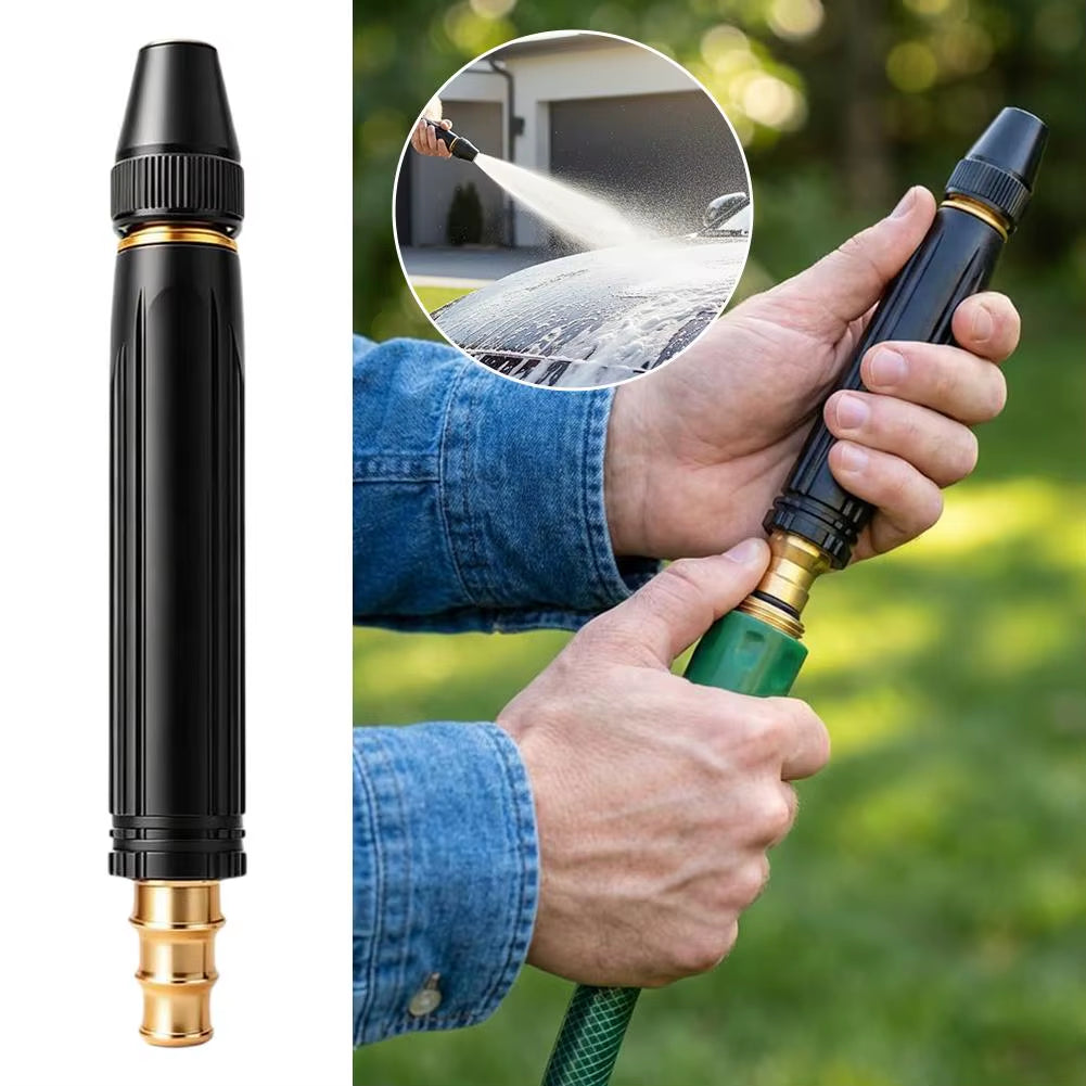 Ensemble de pistolets pulvérisateurs d'eau haute pression 4-en-1 - Buse de tuyau d'arrosage multifonctionnelle pour le décrassage