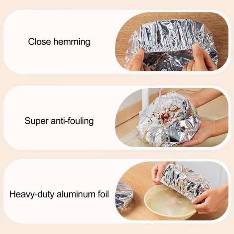 Reusable Aluminum Foil Insulation Covers – Thermal Food Storage Caps for Keeping Meals Warm & Fresh