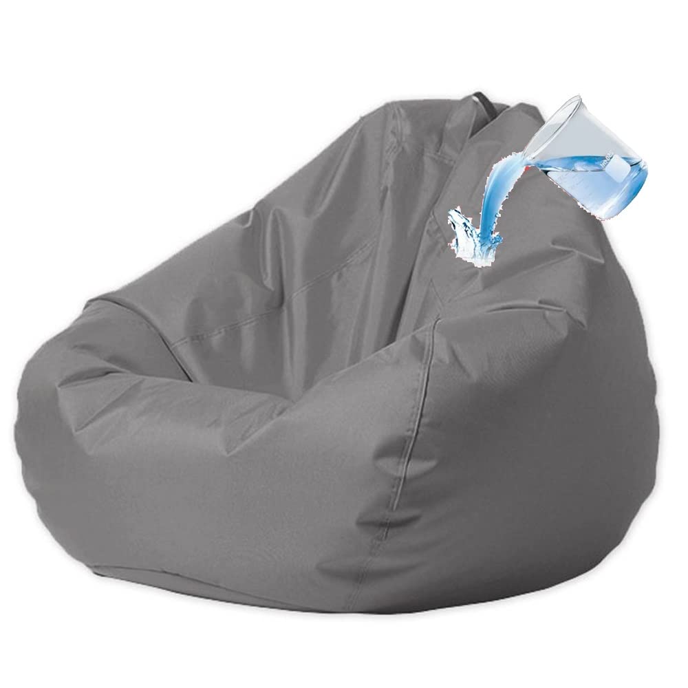Buy 2 Get an Extra 20% Off🔥🔥Homgaa Solid Outdoor Water-Resistant Bean Bag Lounger Cover