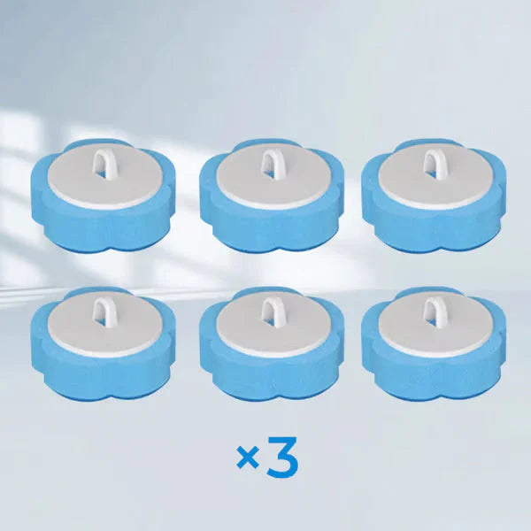 [BUY 2 AND GET AN EXTRA 15% OFF] Wall-Mounted Disposable Toilet Brush Set with 24 Replacement Heads | Hygienic Bathroom Cleaning System & Space-Saving Wand