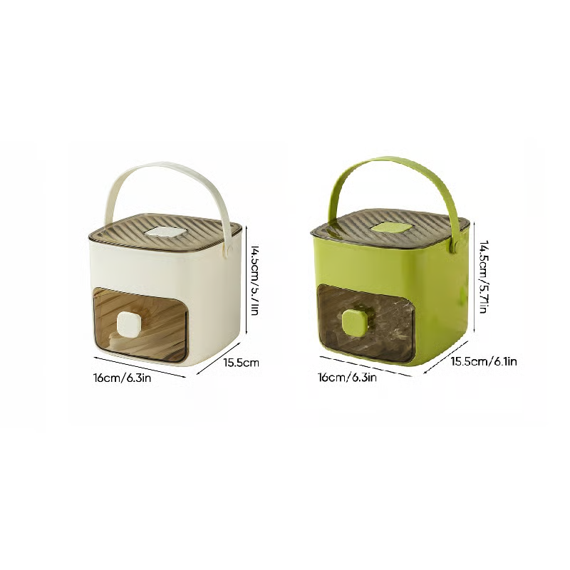 Easy-Release Press Ice Cube Maker - 48 Grids Large Capacity Storage Container for Party & Bar